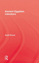Book cover of: Ancient Egyptian Literature. By: Adolf Erman