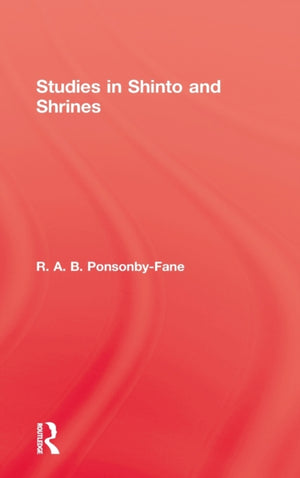 Studies In Shinto & Shrines