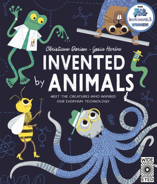 Book cover of: Invented by Animals. By: CHRISTIANE DORION