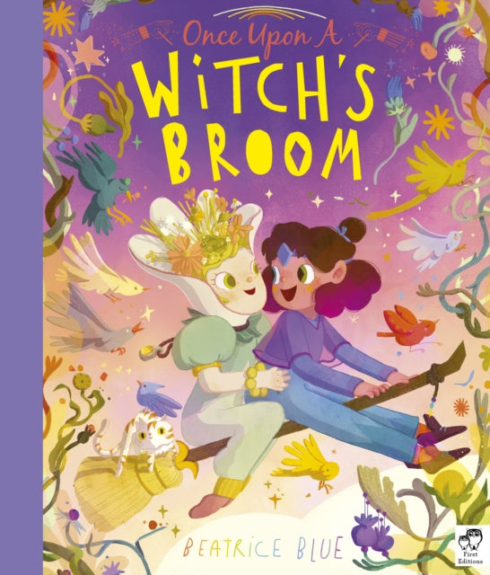 Book cover of: Once Upon a Witch's Broom. By: Beatrice Blue