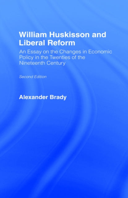 Book cover of: William Huskisson and Liberal Reform