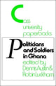 Book cover of: Politicians and Soldiers in Ghana 1966-1972