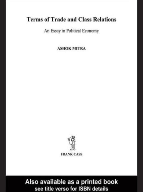Book cover of: Terms of Trade and Class Relations