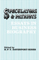 Book cover of: Speculators and Patriots. By: Davenport-Hines