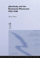 Book cover of: Jabotinsky and the Revisionist Movement 1925-1948. By: Jacob Shavit