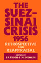Book cover of: Suez-Sinai Crisis. By: Moshe Shemesh