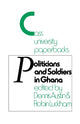 Book cover of: Politicians and Soldiers in Ghana 1966-1972. By: Dennis Austin