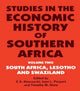 Book cover of: Studies in the Economic History of Southern Africa. By: Z.A. Konczacki