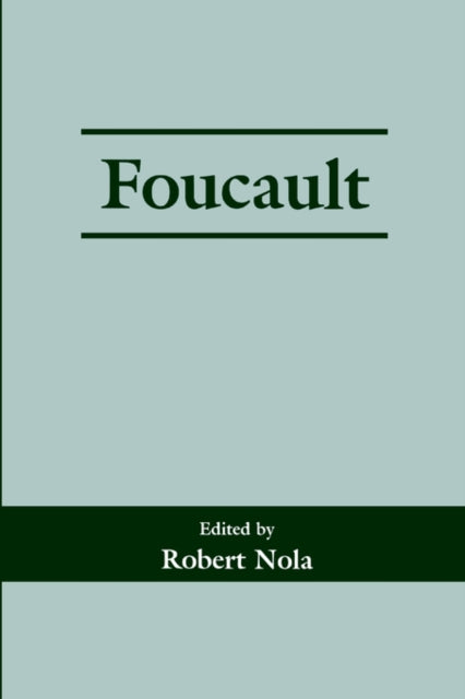 Book cover of: Foucault