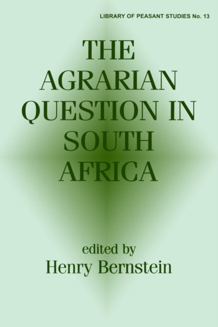 Book cover of: Agrarian Question in South Africa