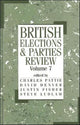 Book cover of: British Elections and Parties Review. By: Charles Pattie