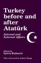Book cover of: Turkey Before and After Ataturk. By: S. Kedourie