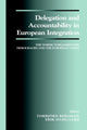 Book cover of: Delegation and Accountability in European Integration. By: T. Bergman