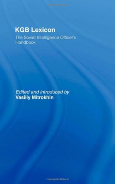 Book cover of: KGB Lexicon. By: Vasil Mitrokhin