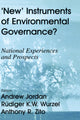 Book cover of: New Instruments of Environmental Governance?. By: Andrew Jordan