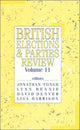 Book cover of: British Elections & Parties Review. By: Jon Tonge