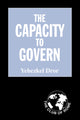 Book cover of: Capacity to Govern. By: Yehezkel Dror