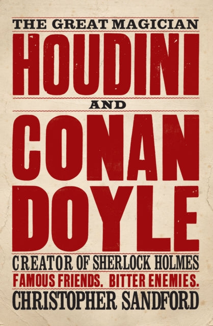 Book cover of: Houdini & Conan Doyle. By: Christopher Sandford