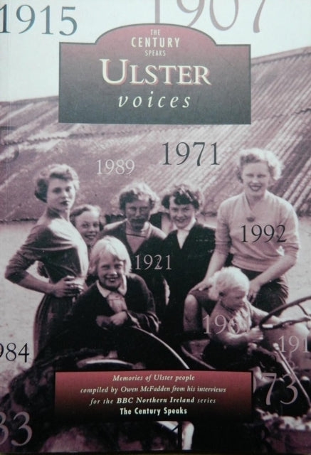 Book cover of: Ulster Voices. By: Owen McFadden