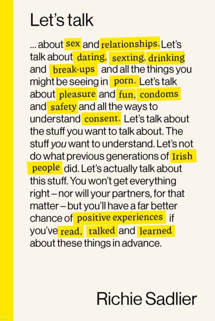 Book cover of: Let's Talk. By: Richie Sadlier