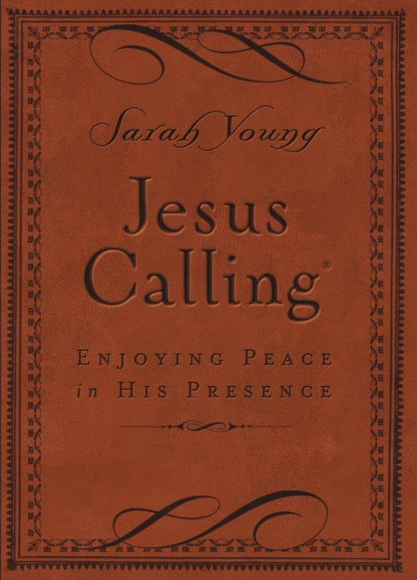 Jesus Calling, Small Brown Leathersoft, with Scripture References, Enjoying Peace in His Presence (A 365-Day Devotional) 9780718042820 Sarah Young