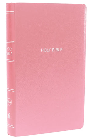 NKJV, Gift and Award Bible, Leather-Look, Pink, Red Letter, Comfort Print, Holy Bible, New King James Version