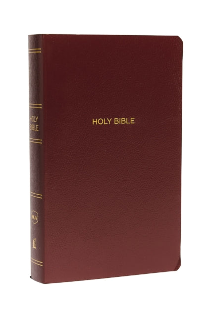 NKJV, Gift and Award Bible, Leather-Look, Burgundy, Red Letter, Comfort Print, Holy Bible, New King James Version