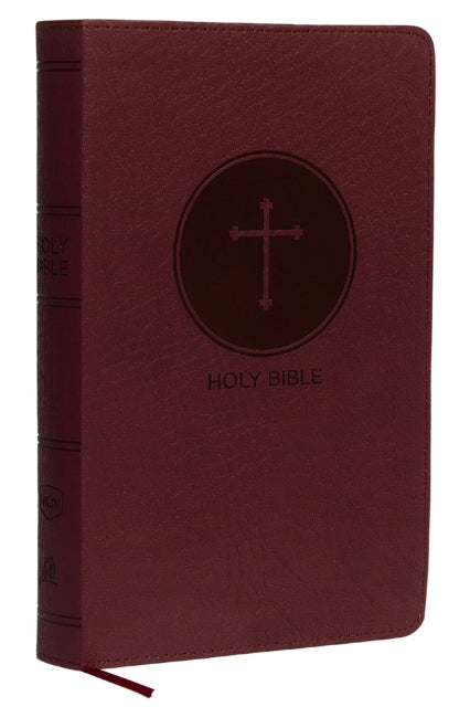 Book cover of: NKJV, Deluxe Gift Bible, Leathersoft, Burgundy, Red Letter, Comfort Print. By: Thomas Thomas Nelson