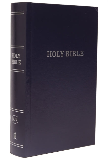 KJV, Pew Bible, Large Print, Hardcover, Blue, Red Letter, Comfort Print, Holy Bible, King James Version