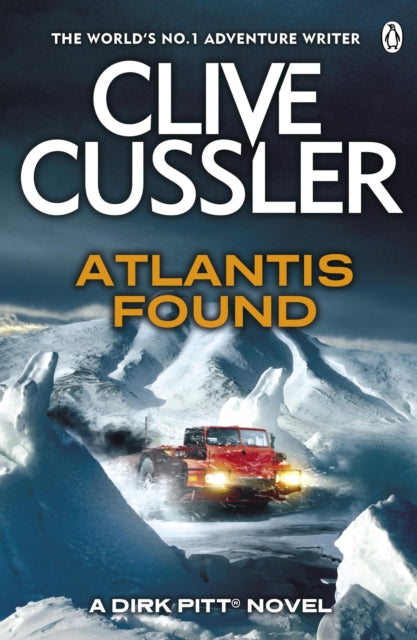 Book cover of: Atlantis Found. By: Clive Cussler