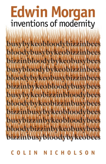 Book cover of: Edwin Morgan. By: Colin Nicholson