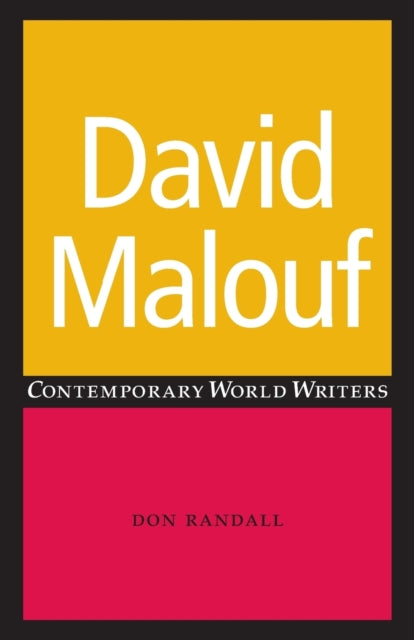 Book cover of: David Malouf. By: Don Randall