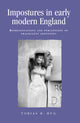 Book cover of: Impostures in Early Modern England. By: Tobias B. Hug