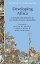 Book cover of: Developing Africa. By: Joseph M. Hodge