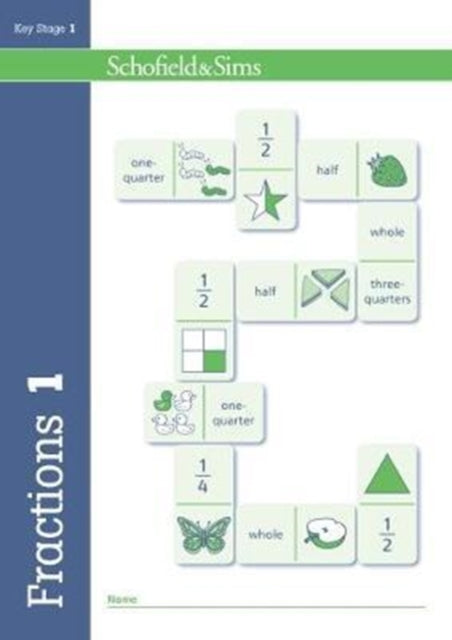 Book cover of: Fractions, Decimals and Percentages Book 1 (Year 1, Ages 5-6)