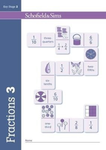 Book cover of: Fractions, Decimals and Percentages Book 3 (Year 3, Ages 7-8)