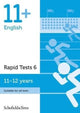 Book cover of: 11+ English Rapid Tests Book 6: Year 6-7, Ages 11-12