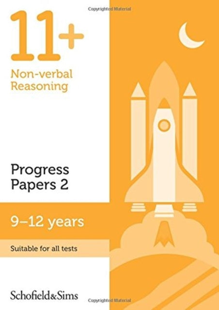 Book cover of: 11+ Non-verbal Reasoning Progress Papers Book 2: KS2, Ages 9-12