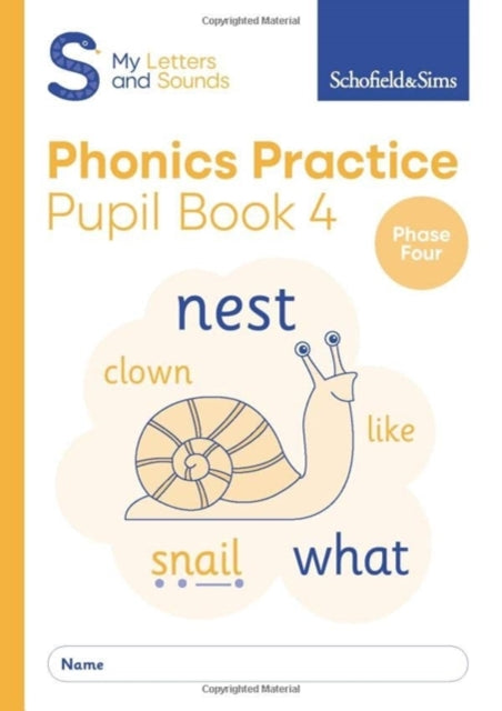 Book cover of: My Letters and Sounds Phonics Practice Pupil Book 4