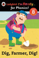 Book cover of: Dig, Farmer, Dig! Ladybird I'm Ready for Phonics Level 8
