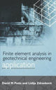 Book cover of: Finite Element Analysis in Geotechnical Engineering. By: David Potts
