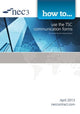 Book cover of: How to use the TSC communication forms. By: Institution of Civil Engineers (Great Britain)