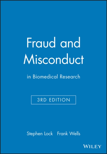 Book cover of: Fraud and Misconduct. By: Frank Wells