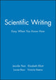 Book cover of: Scientific Writing. By: Jennifer Peat