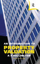 Book cover of: Introduction to Property Valuation. By: Alan F Millington