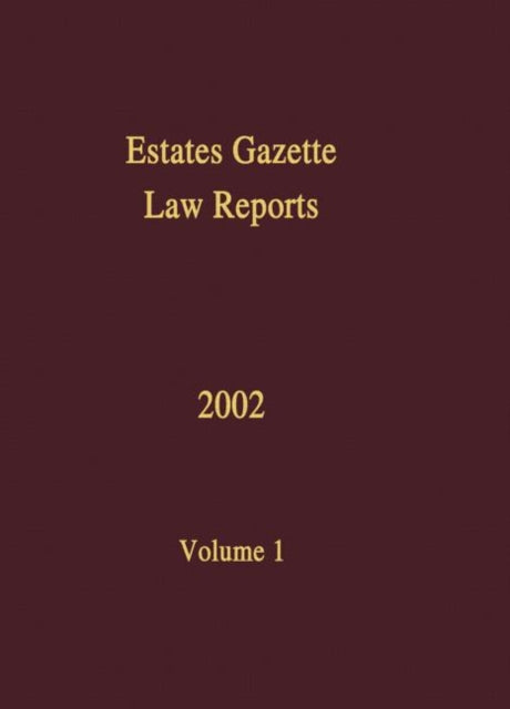 Book cover of: EGLR 2002. By: Barry Denyer-Green