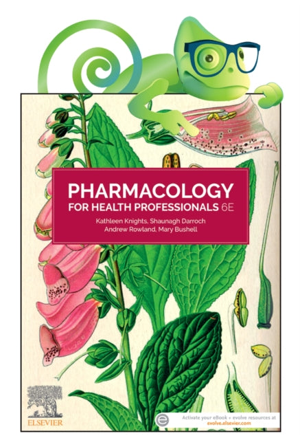 Book cover of: Pharmacology for Health Professionals ANZ. By: Kathleen Knights
