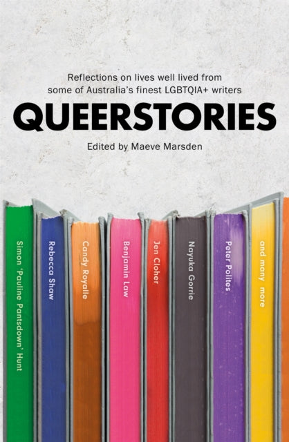 Book cover of: Queerstories. By: Maeve Marsden