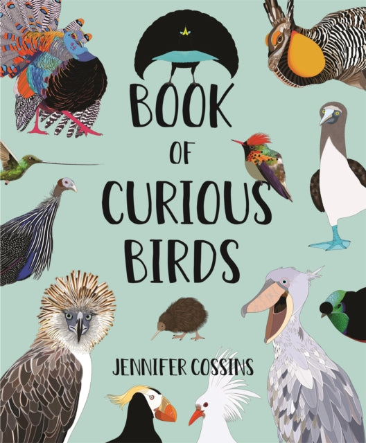 Book cover of: Book of Curious Birds. By: Jennifer Cossins