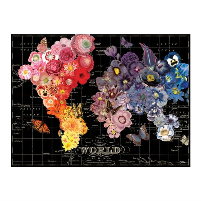 Book cover of: Wendy Gold Full Bloom 1000 Piece Puzzle. By: Galison